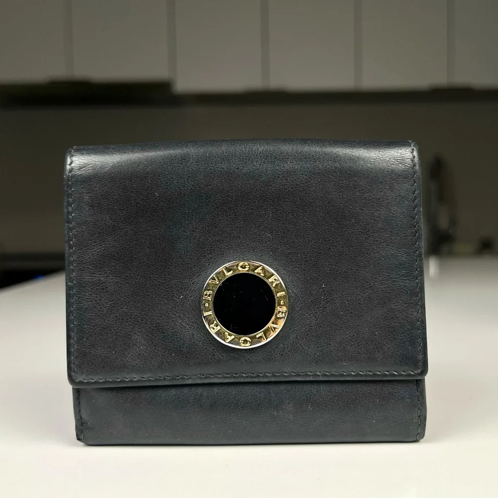 Bulgari Leather Wallet